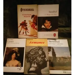 Stendhal Pack 5 Livres