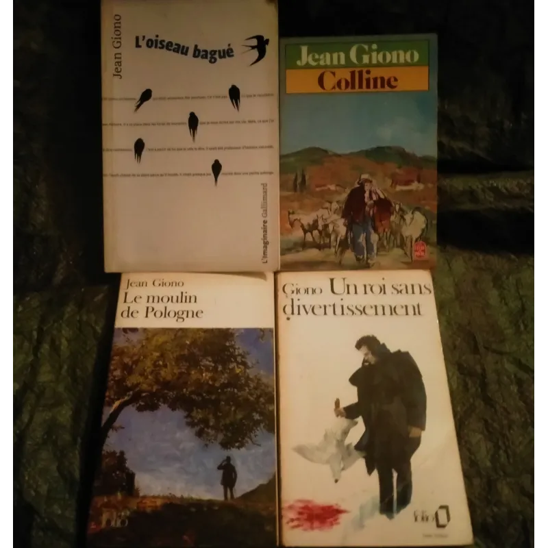 Jean Giono Pack 4 Livres