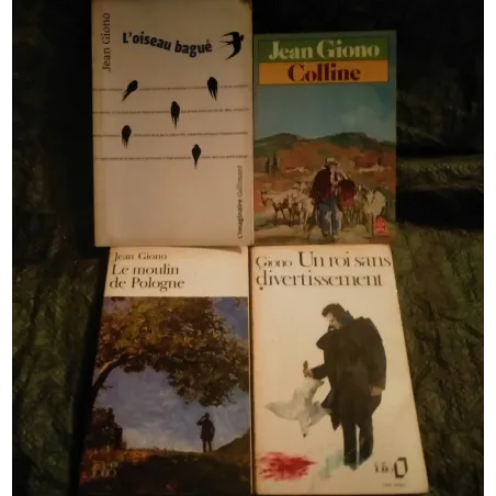 Jean Giono Pack 4 Livres