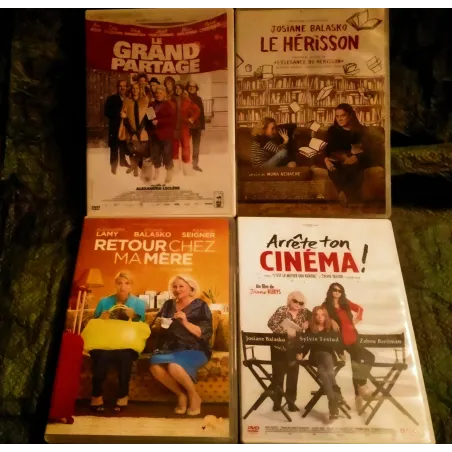 Josiane Balasko Pack 4 Films DVD