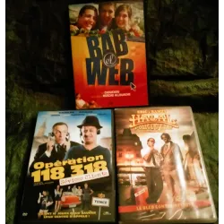 Booder Pack 3 Films DVD Halal Police d’État Bab el web Opération 118 318 Service clients