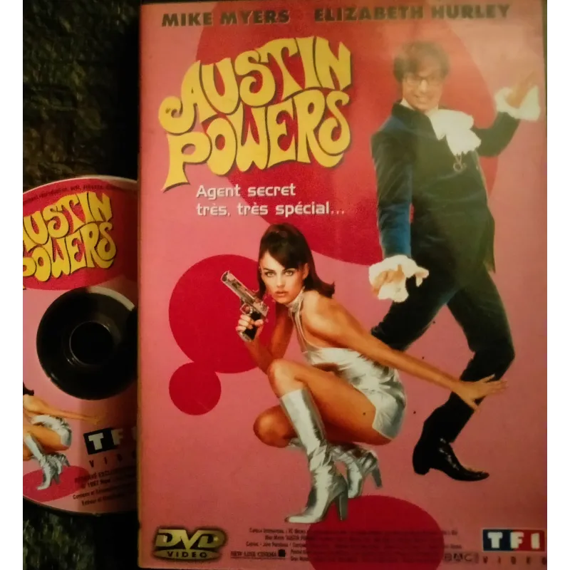 Austin Powers - Roach - Myers - Hurley Film DVD 1997