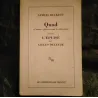 Quad - Samuel Beckett suivi de l'épuisé de Gilles Deleuze - Livre