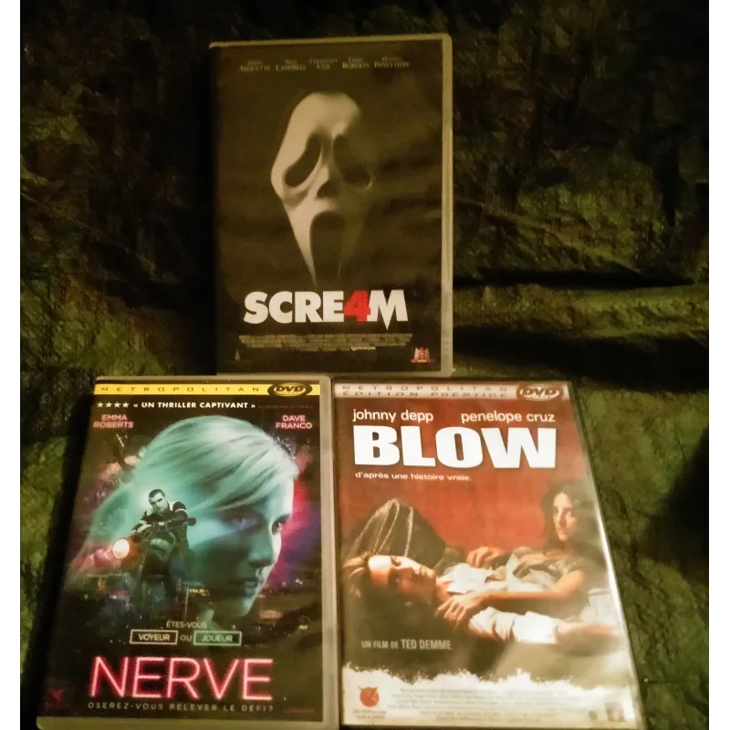 DVD Emma Roberts Pack 3 Films