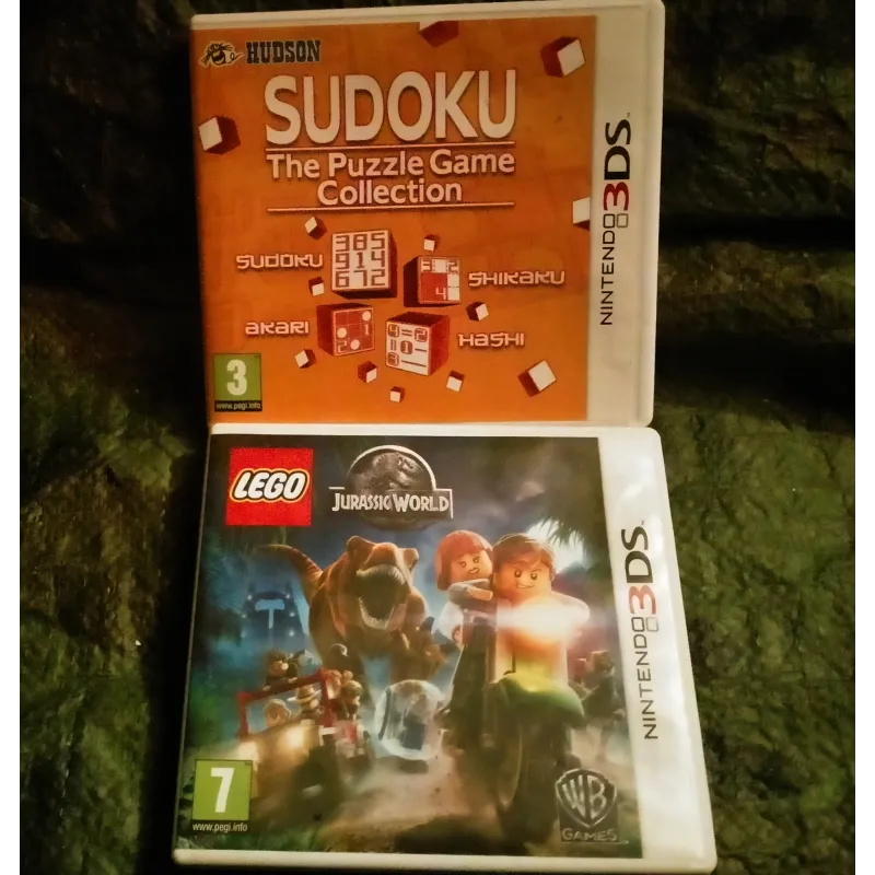 Pack 2 Jeux Video Nintendo 3DS