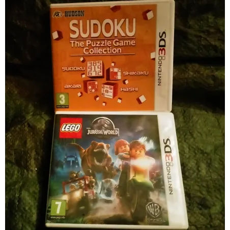Pack 2 Jeux Video Nintendo 3DS