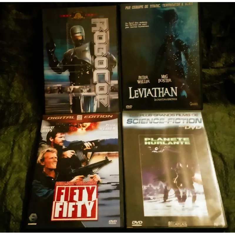 Peter Weller Pack 4 Films DVD