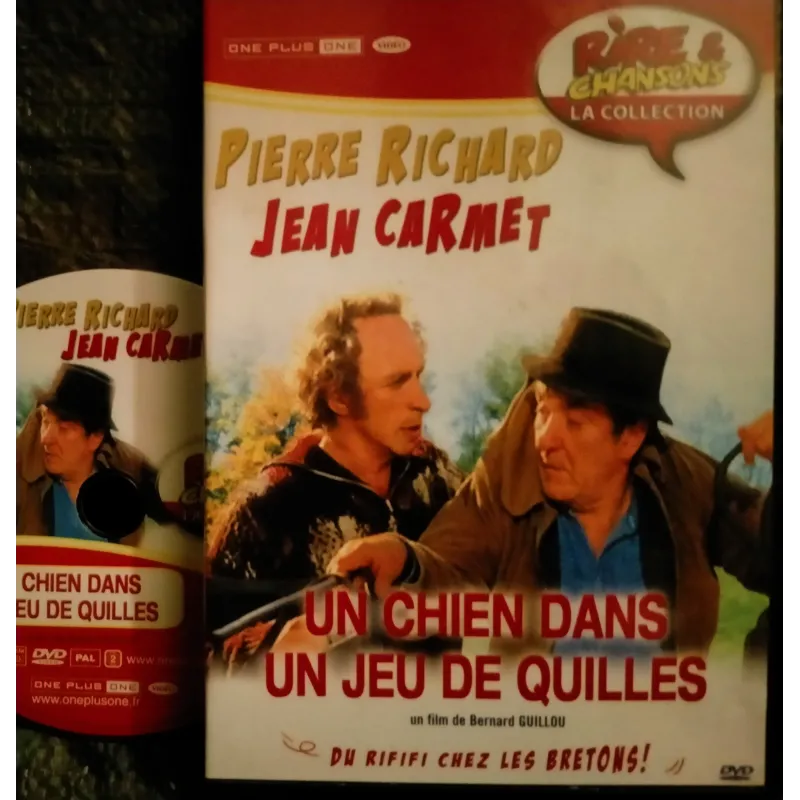 Un chien dans un jeu de quilles - Guillou - Carmet - Pierre Richard  Film DVD 1983