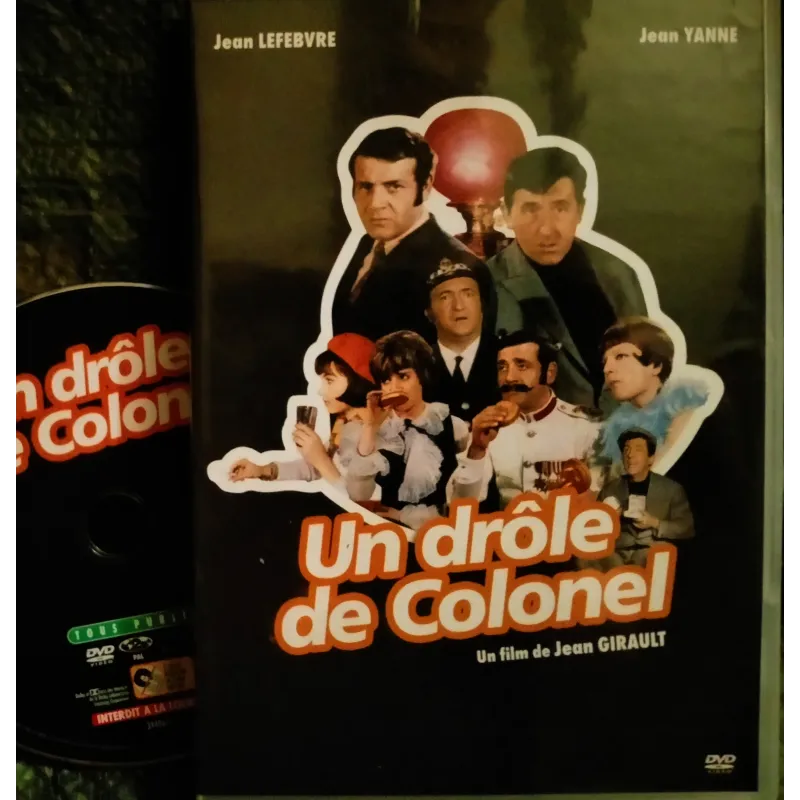 DVD Un drôle de colonel - Girault Yanne Lefebvre Film 1968
