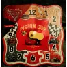 Puzzle horloge Cars 3 - 12 Pièces en bois