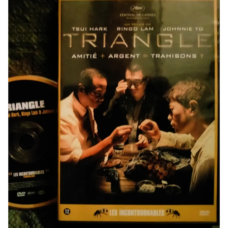 Triangle - Tsui Hark - Louis Koo  Film DVD 2007