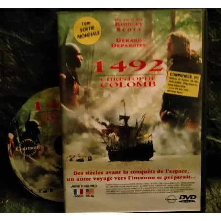 1492 Christophe Colomb - Ridley Scott Depardieu Weaver Film DVD VF 1992