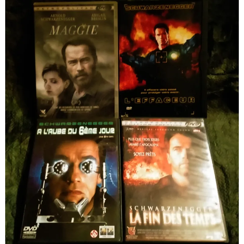 Schwarzenegger Pack 4 Films DVD