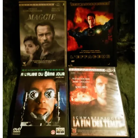 Schwarzenegger Pack 4 Films DVD