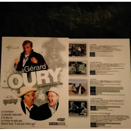 Gérard Oury le maître de la comédie - Coffret 4 films DVD