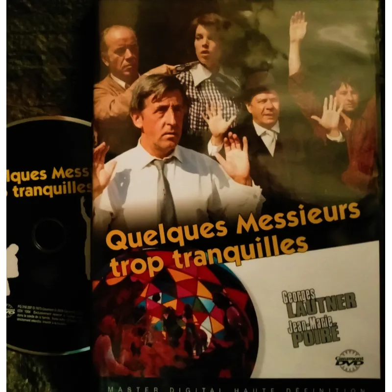 DVD Quelques messieurs trop tranquilles - Lautner Galabru Lefebvre Préboist Miou-Miou Film 1973