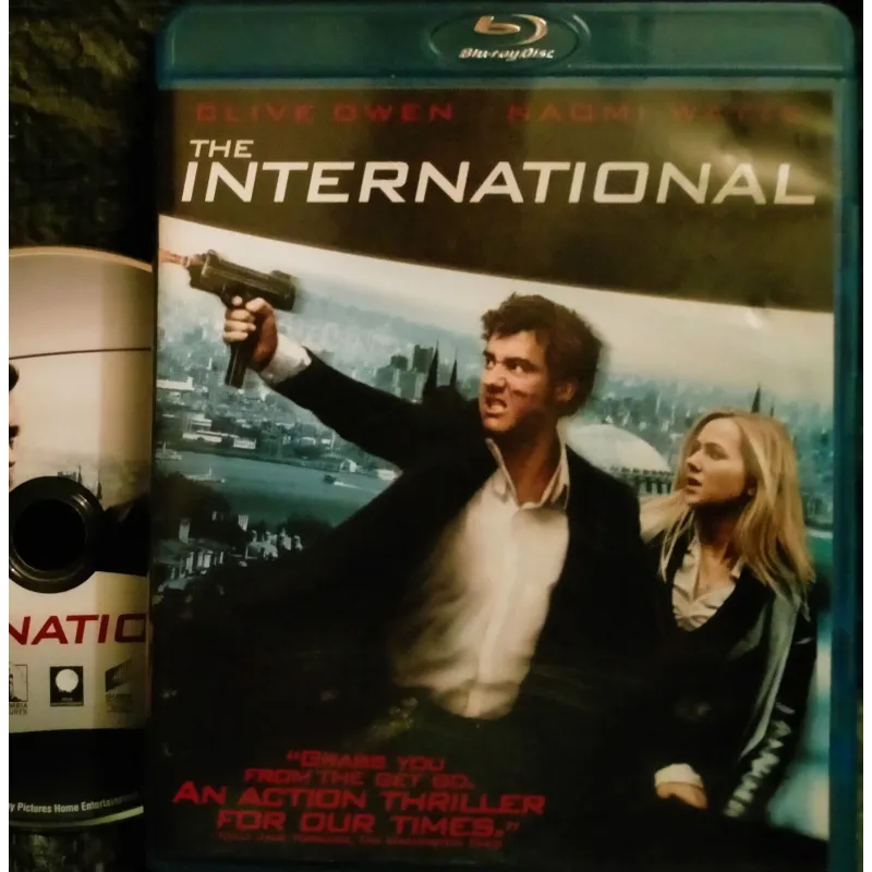 L'enquête - Tom Tykwer - Clive Owen - Naomi Watts  Film blu-ray 2009