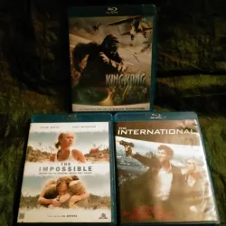 Naomi Watts Pack 3 Films blu-ray the impossible -king kong - l'enquête