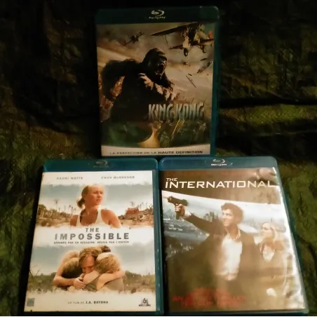 Naomi Watts Pack 3 Films blu-ray the impossible -king kong - l'enquête