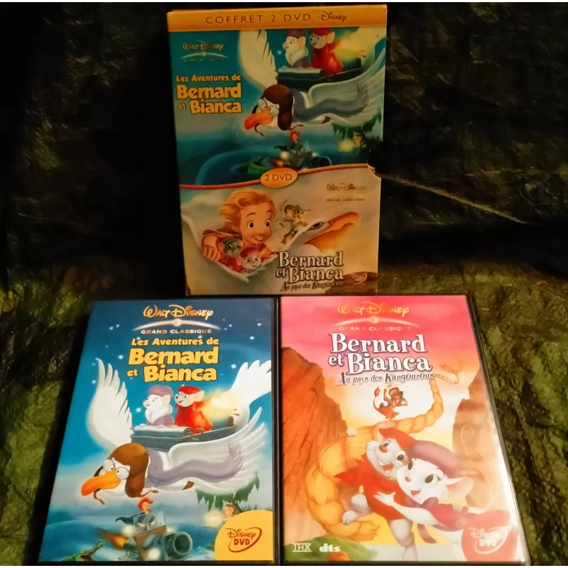 Bernard et Bianca - Coffret 2 Films DVD Animation Walt Disney