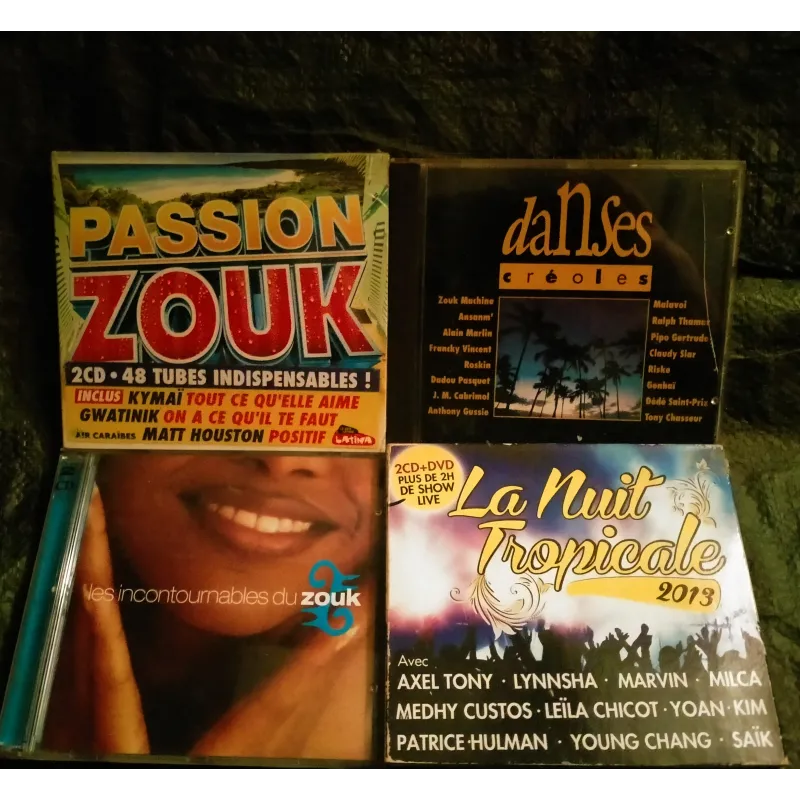 Zouk Pack 7 CD + 1 DVD