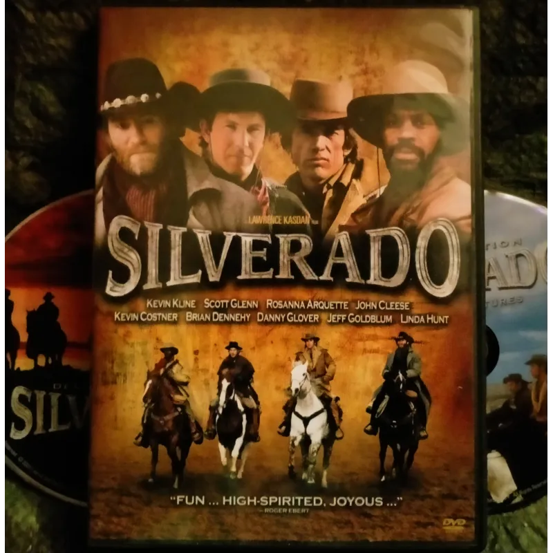 Silverado - Kasdan - Kevin Kline - Scott Glenn - Costner - Glover - Goldblum Film Collector 2 DVD 1985