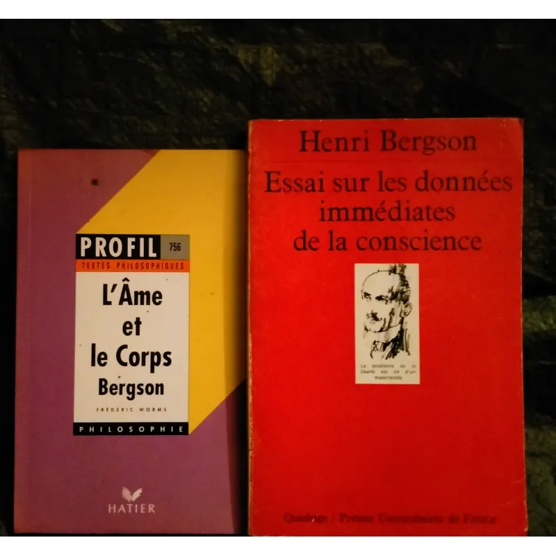 Henri Bergson Pack 2 Livres