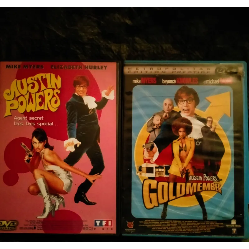 Austin Powers Pack 2 Films DVD Mike Myers - Hurley