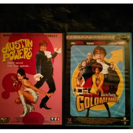 Austin Powers Pack 2 Films DVD Mike Myers - Hurley