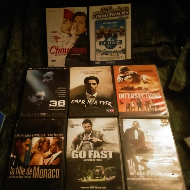 Roschdy Zem Pack 8 Films DVD