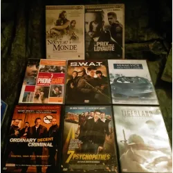 Colin Farrell Pack 8 Films DVD Phone Game 7 Psychopathes Miami vice 2 Flics à Miami Le prix de la loyauté