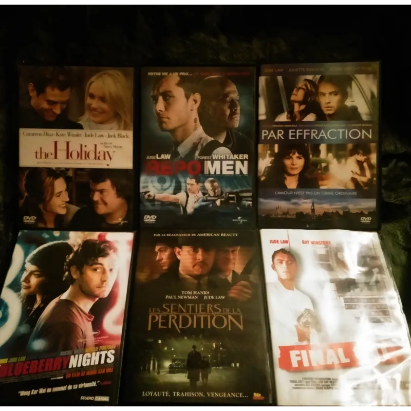 Jude Law Pack 6 Films DVD les sentiers de la perdition +