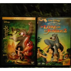 Le livre de la jungle 1 et 2 - Pack 2 Films DVD Walt Disney