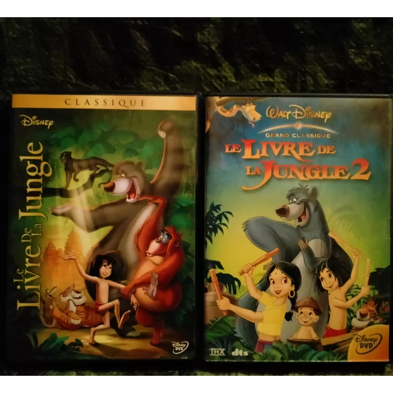 Le livre de la jungle 1 et 2 - Pack 2 Films DVD Walt Disney