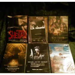 Vincent Cassel Pack 6 Films DVD La haine Sheitan Dobermann L'empereur de Paris La belle et la bête Blueberry