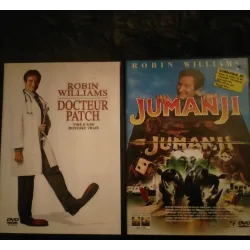 Robin Williams Pack 2 Films DVD Docteur Patch Jumanji