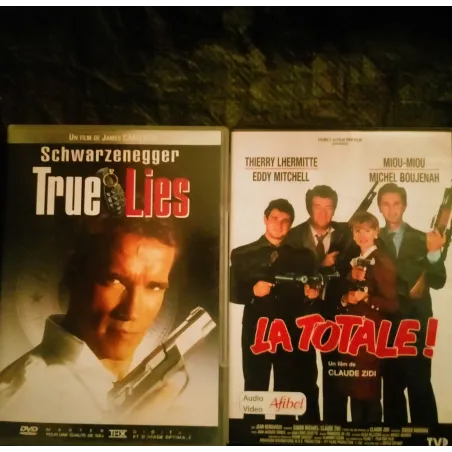 True lies
La totale
Pack 2 Films DVD Arnold Schwarzenegger