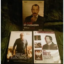 Bertrand Tavernier Pack 3 Films DVD Que la fête commence Le juge et l'assassin Dans la brume électrique