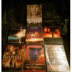 Nicole Kidman Pack 7 Films DVD Horizons lointains Jours de Tonnerre Calme blanc Australia Les autres