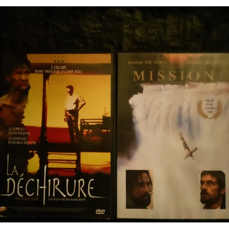 Roland Joffé Pack 2 Films DVD Mission La déchirure