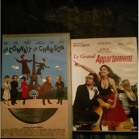 Pierre Arditi Pack 2 Films 2 DVD + VHS Le grand appartement