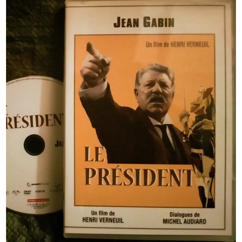DVD Le Président - Verneuil Gabin Blier Audiard Film 1961
