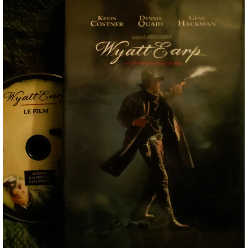 DVD Wyatt Earp - Kasdan Costner Quaid Hackman Film 1994