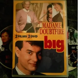 Big + Mafame Doubtfire - Coffret 2 Films DVD Tom Hanks - Robin Williams