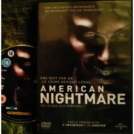 American Nightmare - James DeMonaco - Ethan Hawke  Film DVD 2013