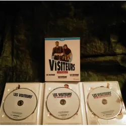 Les Visiteurs L'intégrale - Coffret Trilogie 3 Films Blu-ray - Poiré - Christian Clavier - Jean Reno - Lemercier