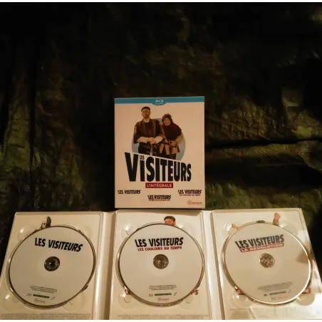 Les Visiteurs L'intégrale - Coffret Trilogie 3 Films Blu-ray - Poiré - Christian Clavier - Jean Reno - Lemercier