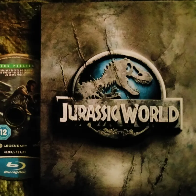 Blu-ray Jurassic World - Trevorrow Pratt Omar Sy Film Coffret Steelbook 2015