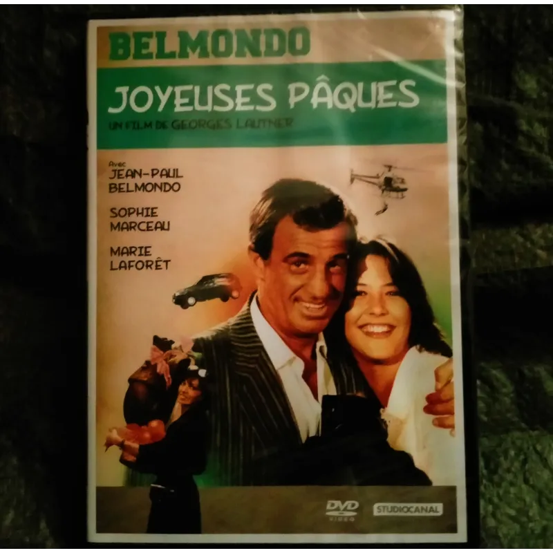 Joyeuses Pâques - Georges Lautner - Jean-Paul Belmondo - Sophie Marceau - Marie Laforêt Film DVD 1984