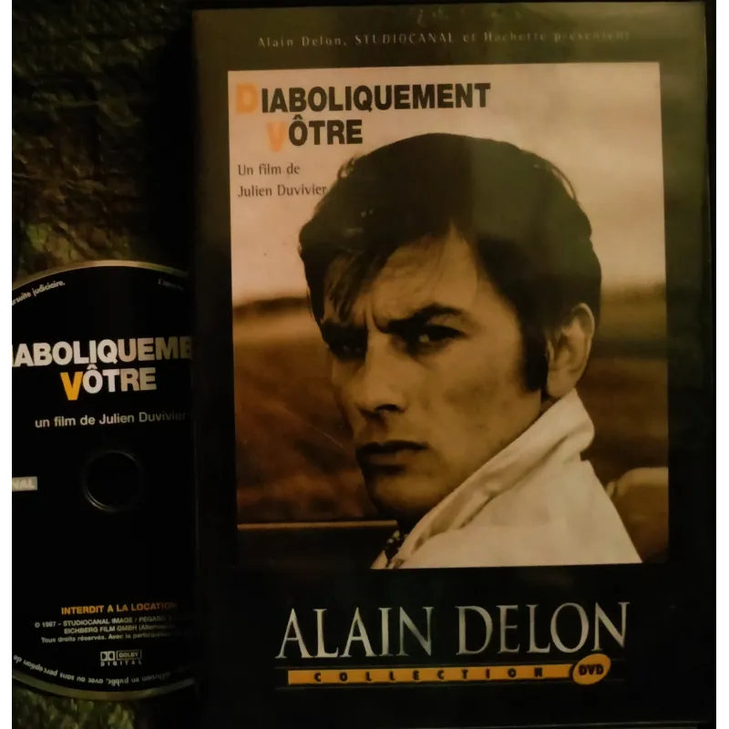 Diaboliquement vôtre - Duvivier - Alain Delon Film DVD 1967